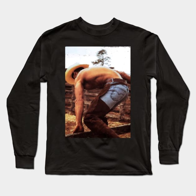 Ranch Hand Long Sleeve T-Shirt by Jarrodjvandenberg